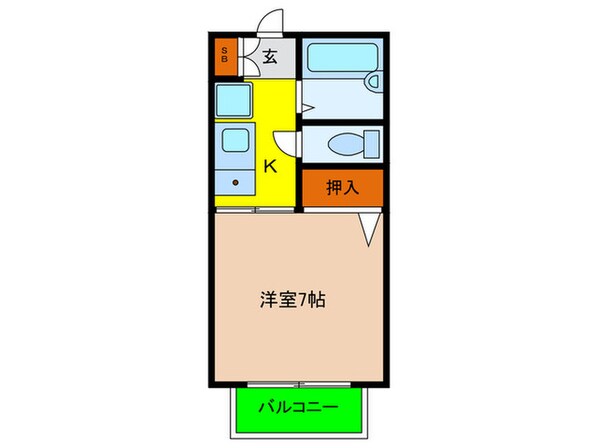 フレンドハイツ須磨の物件間取画像